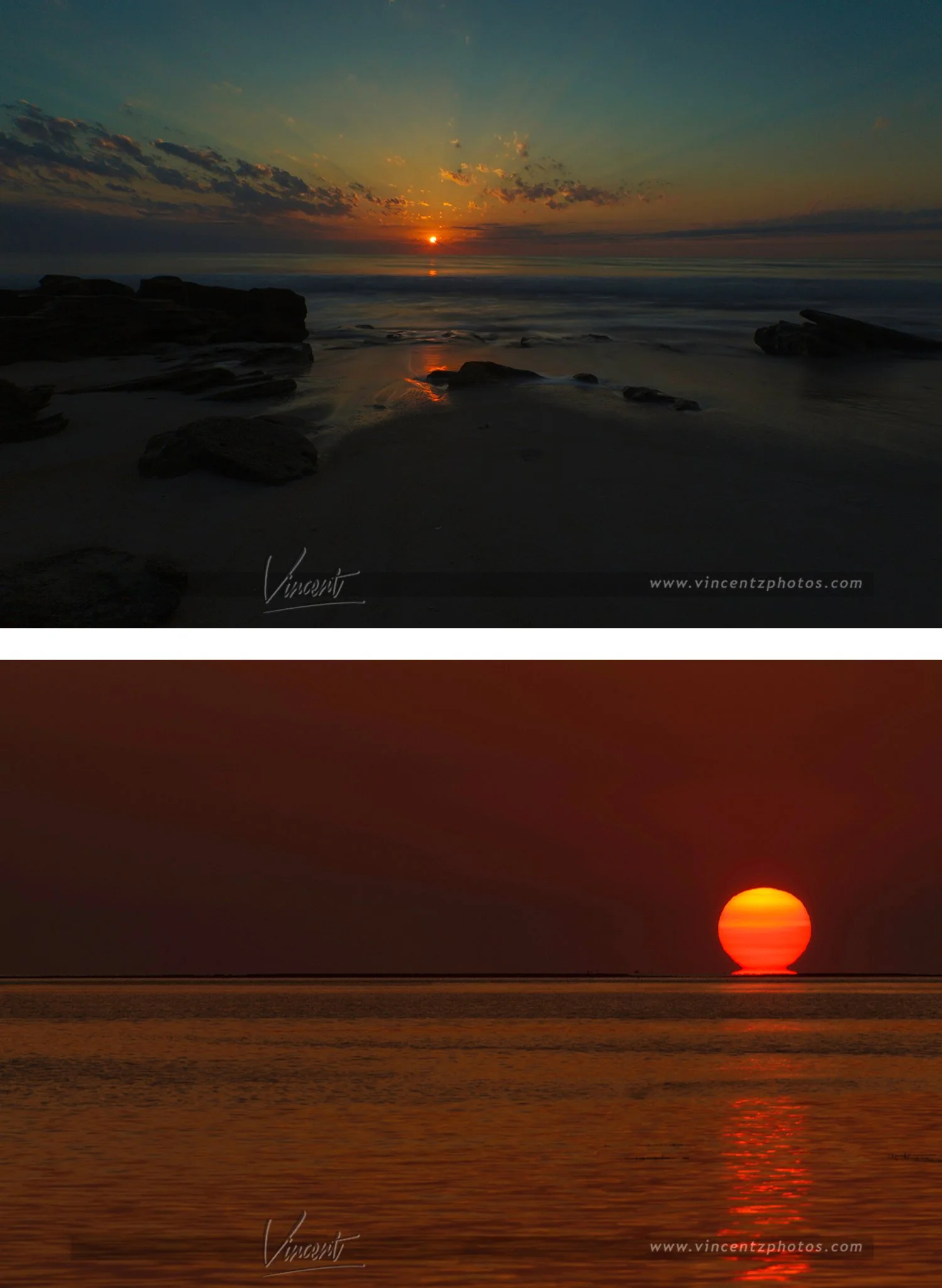 Same Day - Sunrise - Sunset — VincentZ Art